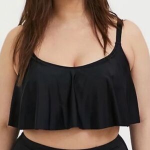 Torrid Adjustable Flounce Bikini Top